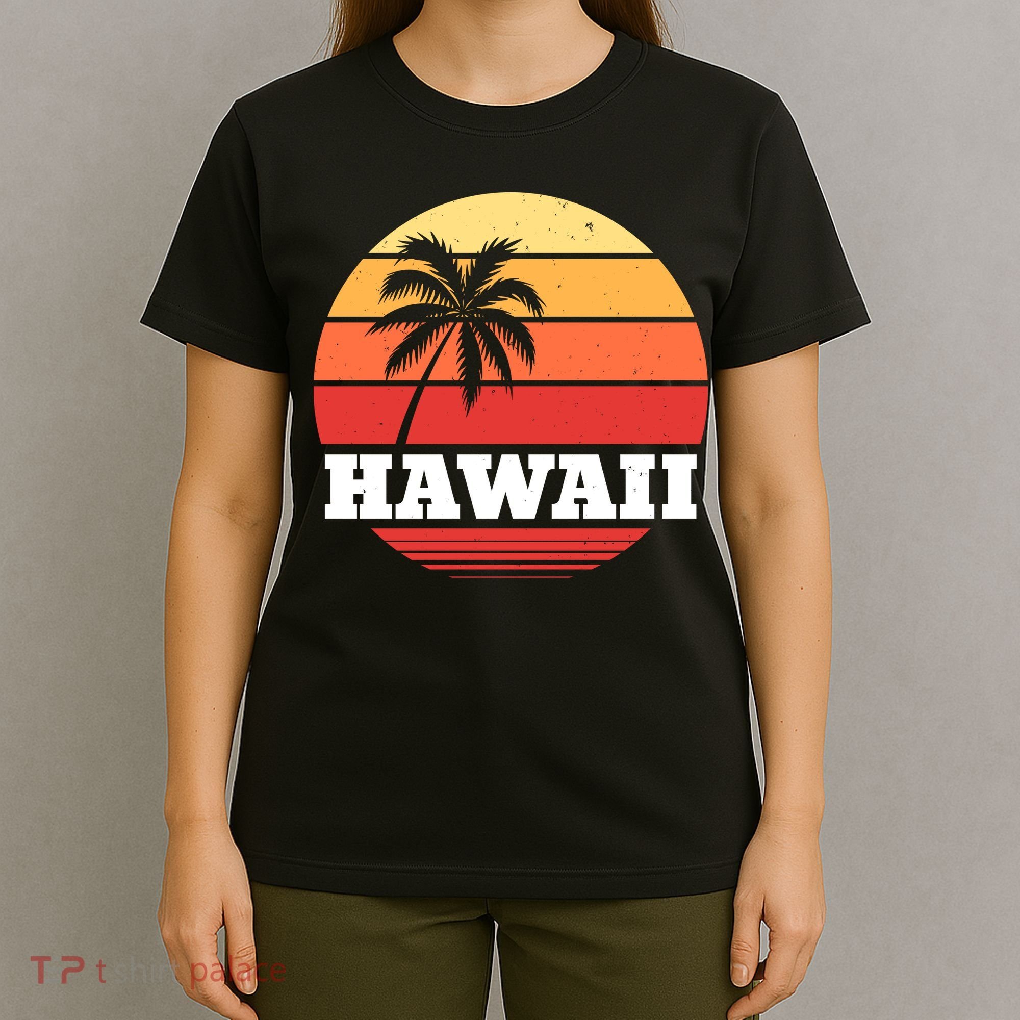 Hawaii Retro Sun T-Shirt