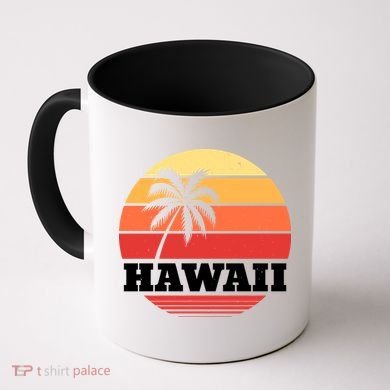 Hawaii Retro Sun Coffee Mug