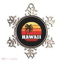 Hawaii Retro Sun Ornament thumb 0