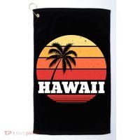 Hawaii Retro Sun Golf Towel thumb 0