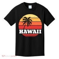Hawaii Retro Sun Kids T-Shirt thumb 0