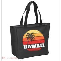Hawaii Retro Sun Tote Bag thumb 2