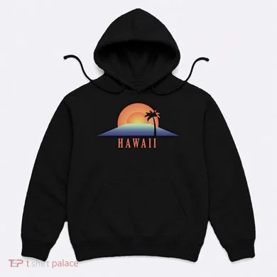 Hawaii Sunrise Logo Hoodie