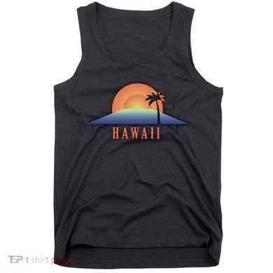 Hawaii Sunrise Logo Tank Top