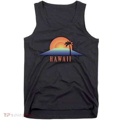 Hawaii Sunrise Logo Tank Top