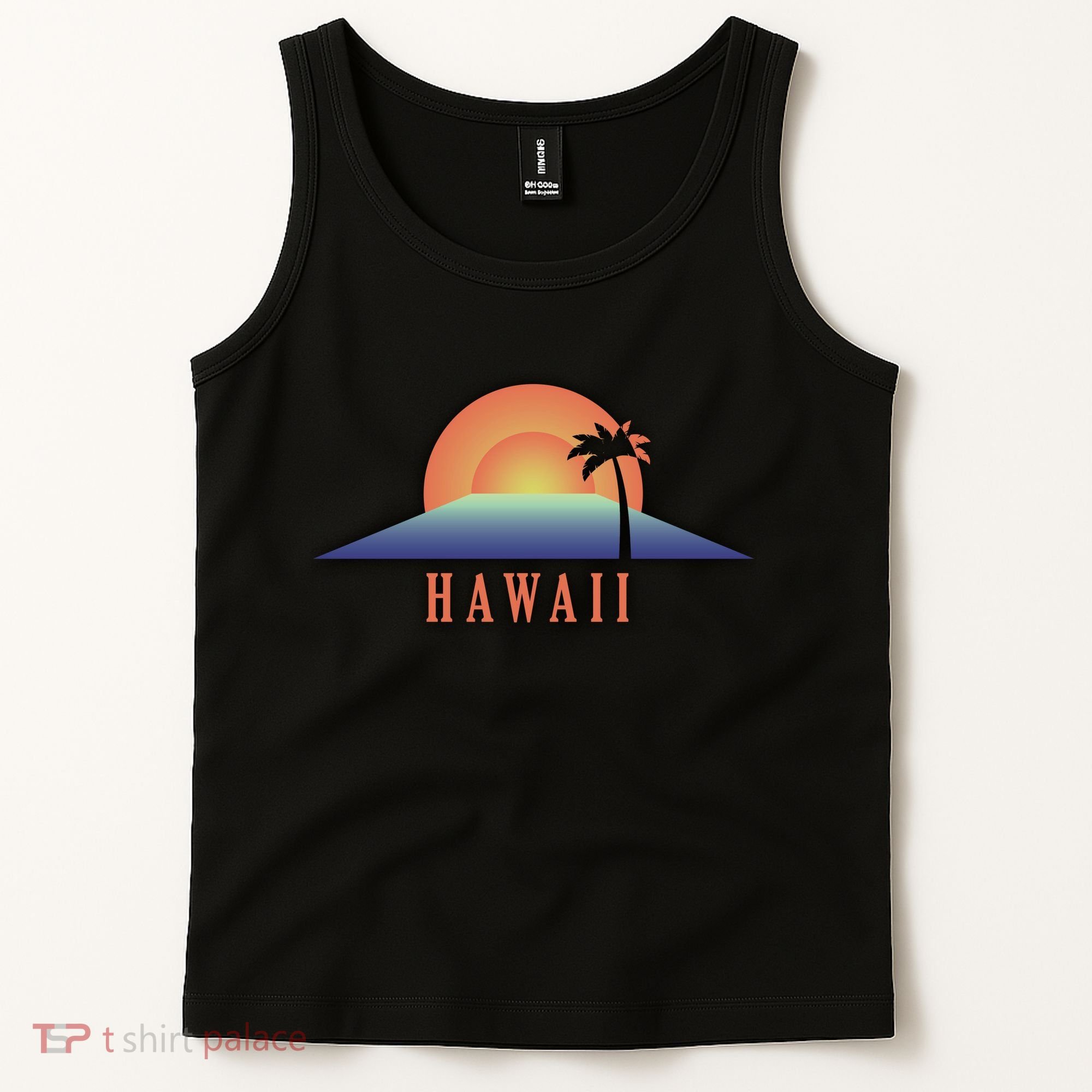 Hawaii Sunrise Logo Tank Top