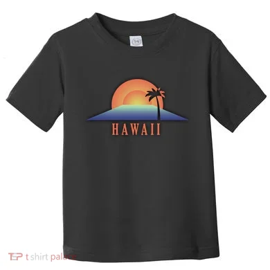 Hawaii Sunrise Logo Toddler T-Shirt