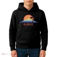 Hawaii Sunrise Logo Kids Hoodie thumb 4