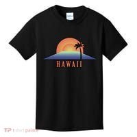 Hawaii Sunrise Logo Kids T-Shirt thumb 0