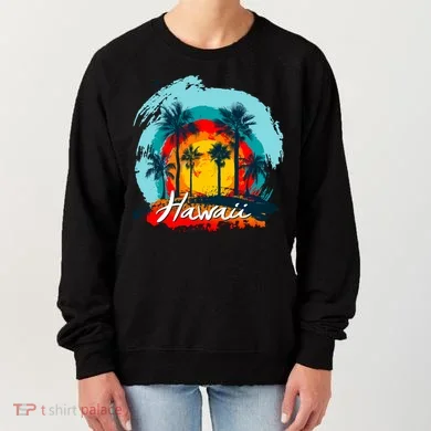 Hawaii Tropical Sunset Women's Sweatshirt