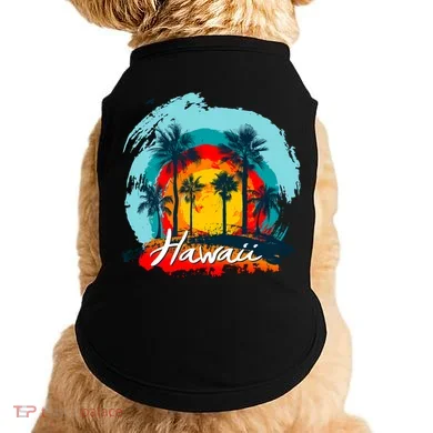 Hawaii Tropical Sunset Doggie Tank