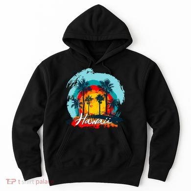 Hawaii Tropical Sunset Hoodie