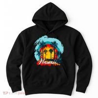 Hawaii Tropical Sunset Hoodie thumb 0