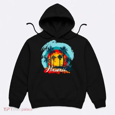 Hawaii Tropical Sunset Hoodie