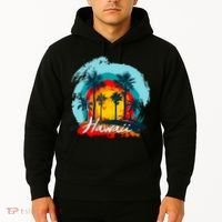 Hawaii Tropical Sunset Hoodie thumb 2