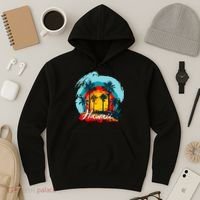 Hawaii Tropical Sunset Hoodie thumb 3