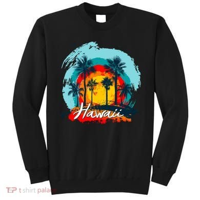 Hawaii Tropical Sunset Sweatshirt