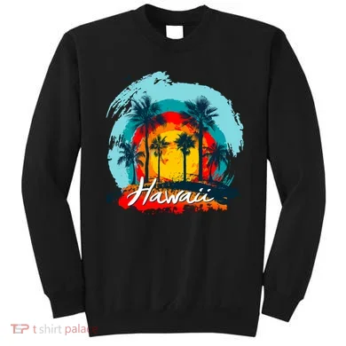 Hawaii Tropical Sunset Sweatshirt
