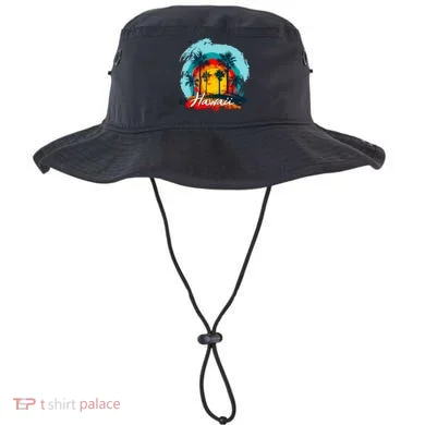 Hawaii Tropical Sunset Bucket Hat