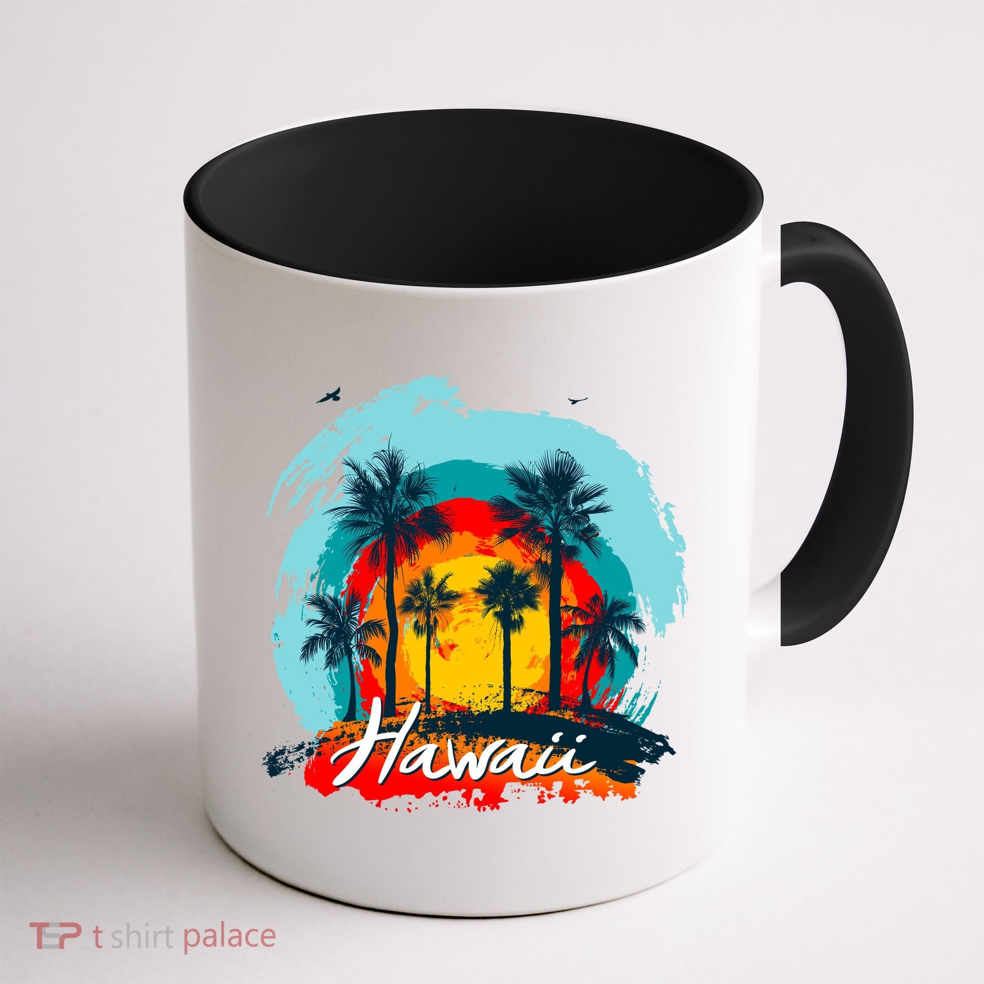 Hawaii Tropical Sunset Coffee Mug