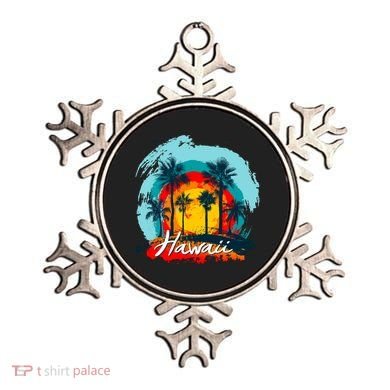 Hawaii Tropical Sunset Ornament