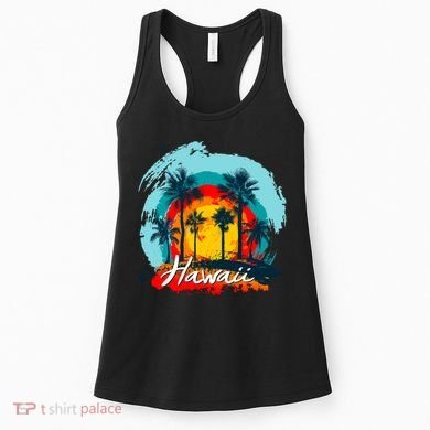 Hawaii Tropical Sunset Women's Tank Top