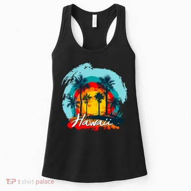 Hawaii Tropical Sunset Women's Tank Top