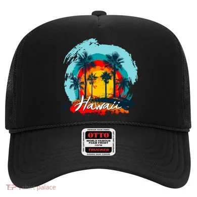Hawaii Tropical Sunset Hat