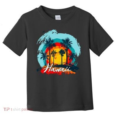 Hawaii Tropical Sunset Toddler T-Shirt