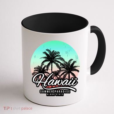 Hawaii Vintage Logo Coffee Mug back