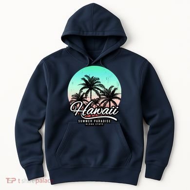Hawaii Vintage Logo Hoodie