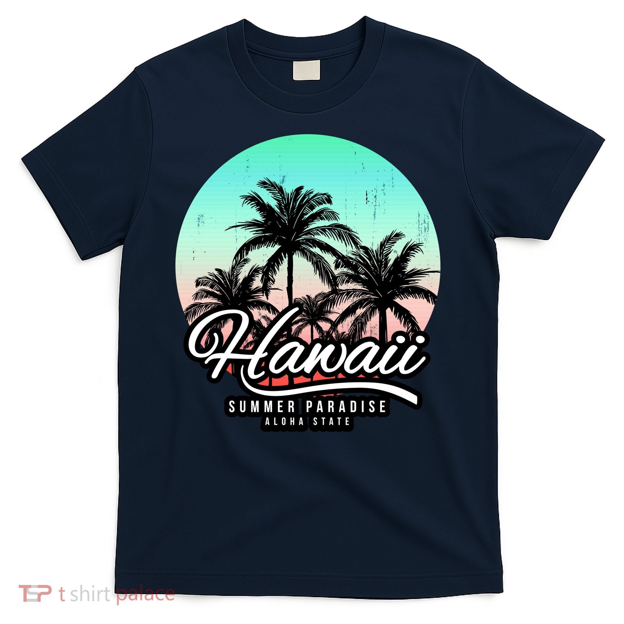 Hawaii Vintage Logo T-Shirt