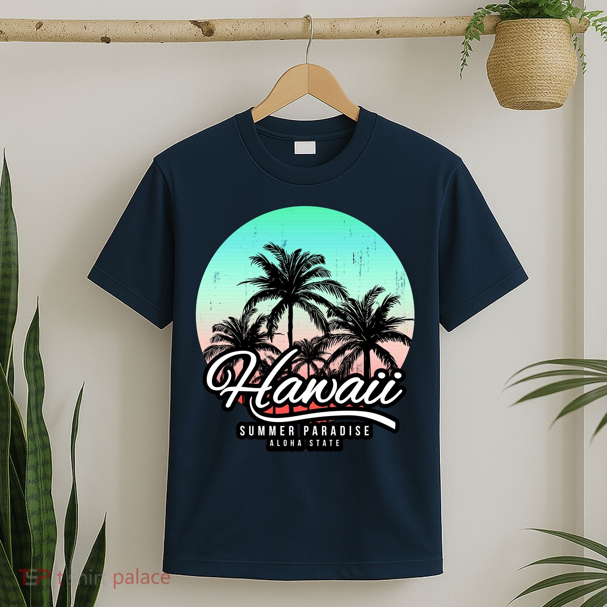 Hawaii Vintage Logo T-Shirt