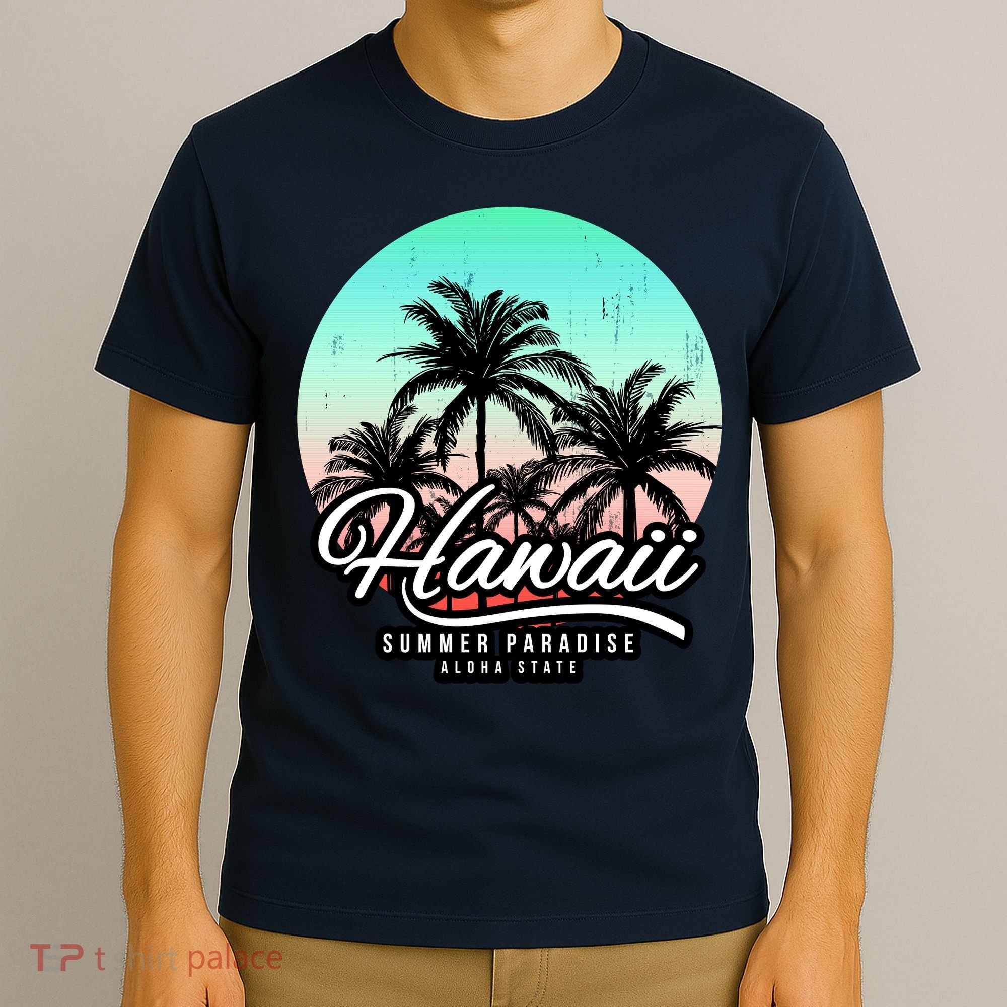 Hawaii Vintage Logo T-Shirt