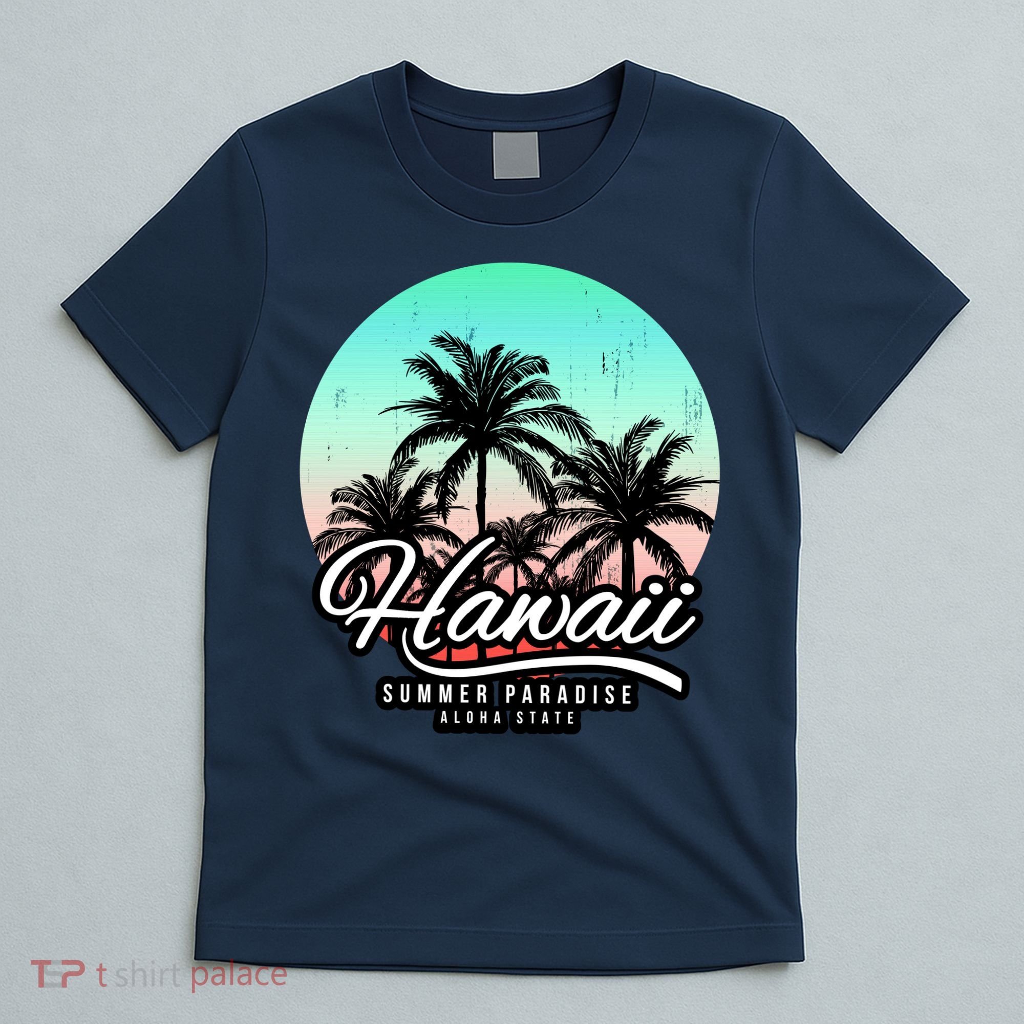 Hawaii Vintage Logo T-Shirt
