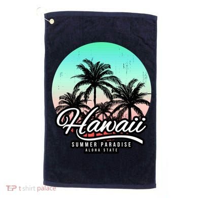 Hawaii Vintage Logo Golf Towel
