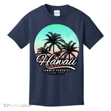 Hawaii Vintage Logo Kids T-Shirt