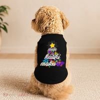 Hawaiian Mele Kaliki Maka Christmas Tree Doggie Tank thumb 2