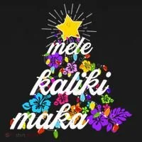 Hawaiian Mele Kaliki Maka Christmas Tree Tank Top thumb 6