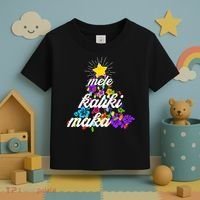 Hawaiian Mele Kaliki Maka Christmas Tree Toddler T-Shirt thumb 3