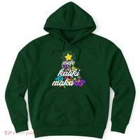 Hawaiian Mele Kaliki Maka Christmas Tree Hoodie thumb 0