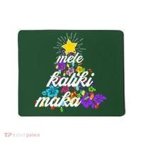 Hawaiian Mele Kaliki Maka Christmas Tree Mousepad thumb 0