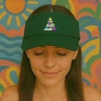 Hawaiian Mele Kaliki Maka Christmas Tree Visor thumb 2