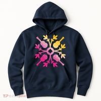 Hawaiian Mele Music Quilt Tribal Tattoo Ukulele Hoodie thumb 0