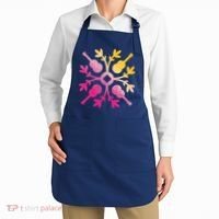 Hawaiian Mele Music Quilt Tribal Tattoo Ukulele Apron thumb 2