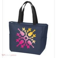 Hawaiian Mele Music Quilt Tribal Tattoo Ukulele Tote Bag thumb 3