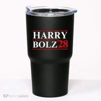 Harry Bolz 2028 Funny Political Meme D.O.G & E Tumbler thumb 0