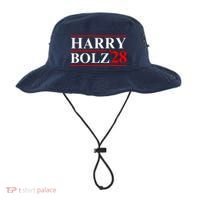 Harry Bolz 2028 Funny Political Meme D.O.G & E Bucket Hat thumb 0