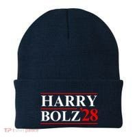 Harry Bolz 2028 Funny Political Meme D.O.G & E Beanie thumb 0
