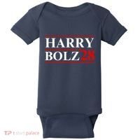 Harry Bolz 2028 Funny Political Meme D.O.G & E Baby Bodysuit thumb 0